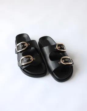 Kasen Slides (Black) - By Billini