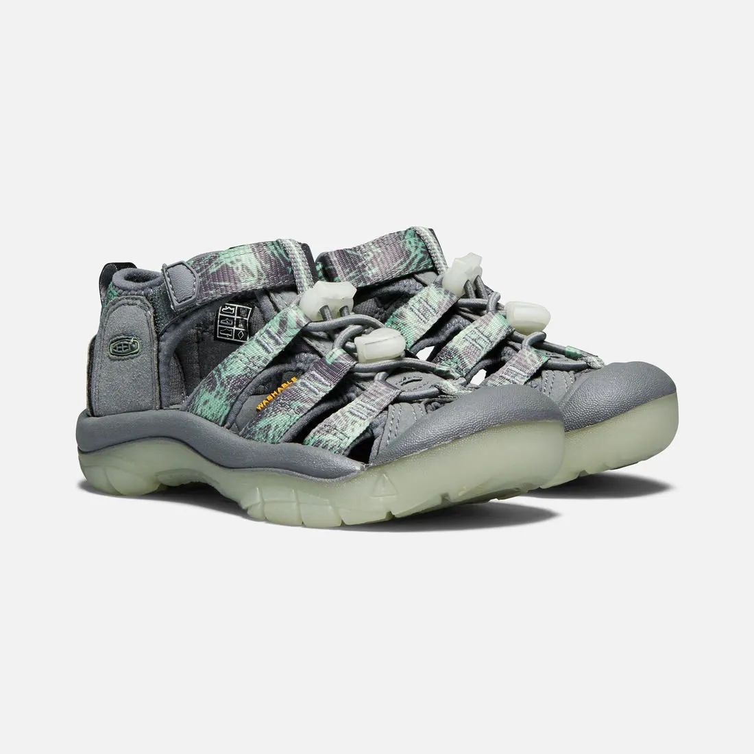 Keen Steel Grey/Glow Newport H2 Youth Sandal