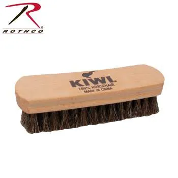 Kiwi Horse Hair Shine Brush