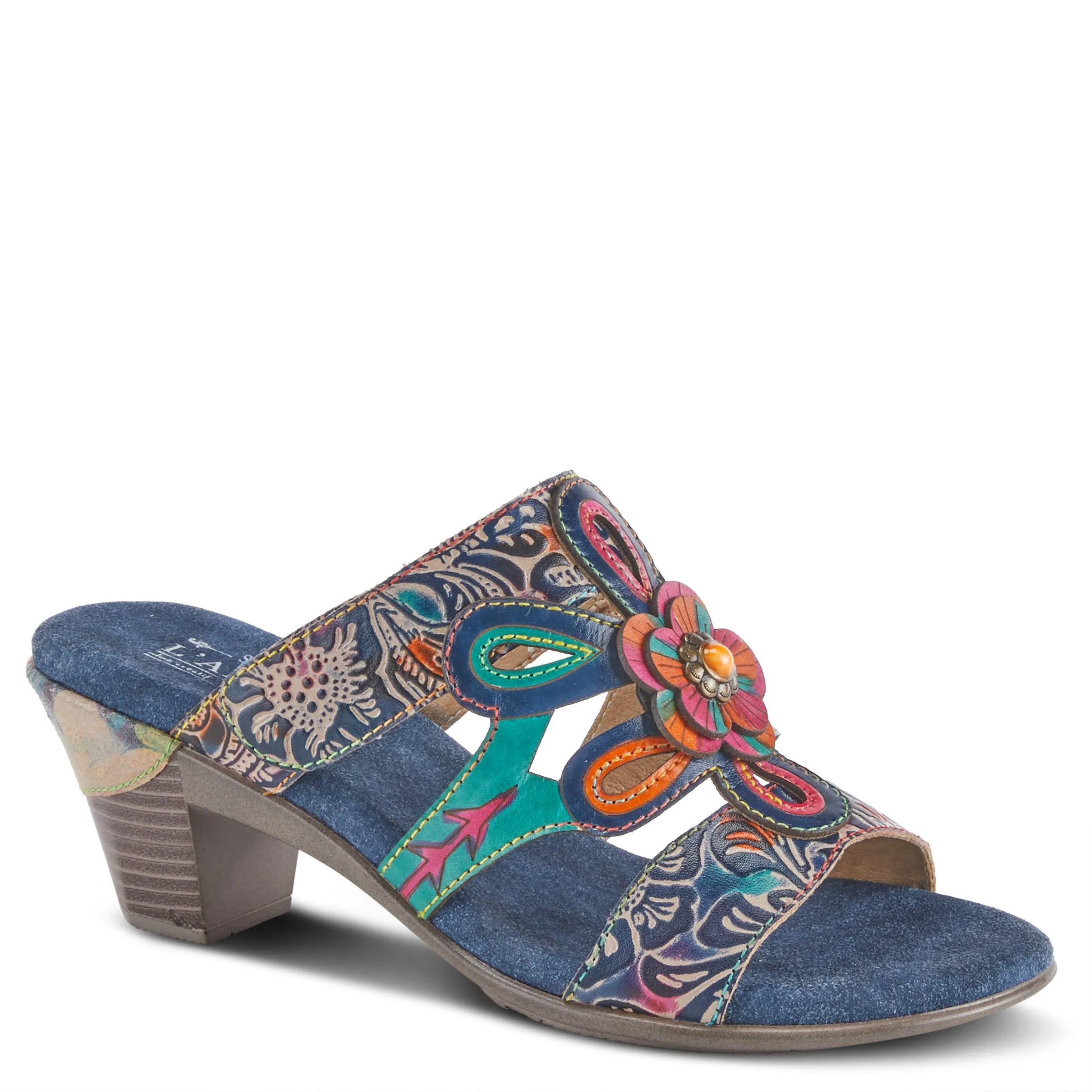 L'ARTISTE RENAY SLIDE SANDALS