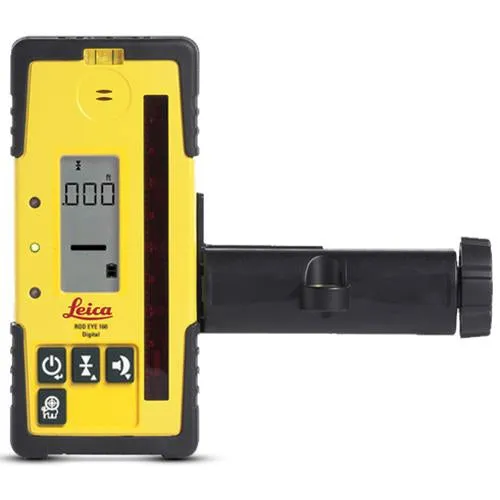 Leica Rugby 680 Rotating Grade Laser Level with RodEye 160 Digital Laser Receiver (requires Li ion batteries)