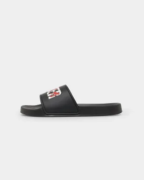 Loiter Honour Slides Black/Red