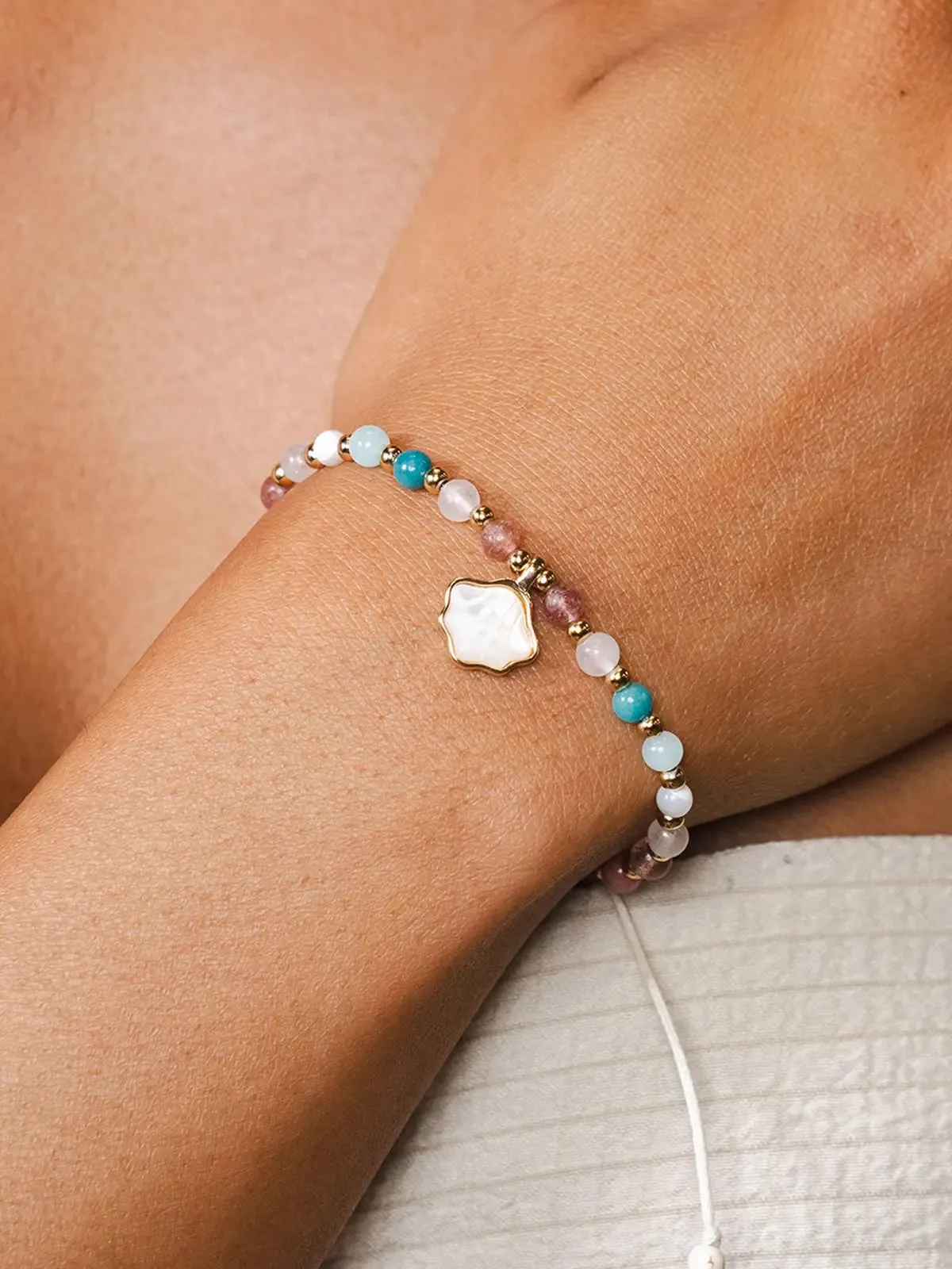 Lotus & Luna Sandy Toes Florida Charm Bracelet