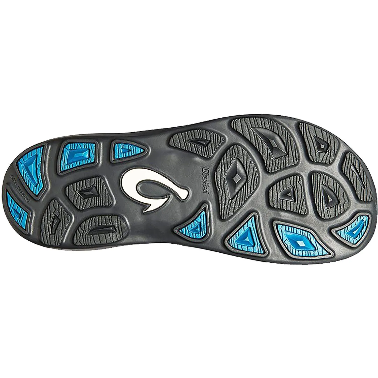 Men's OluKai Kipi Stone/Dark Shadow Synthetic