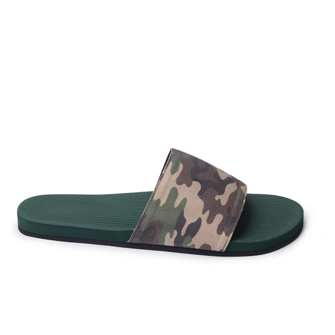 Men’s Slide Camo - Leaf/Camo Regular