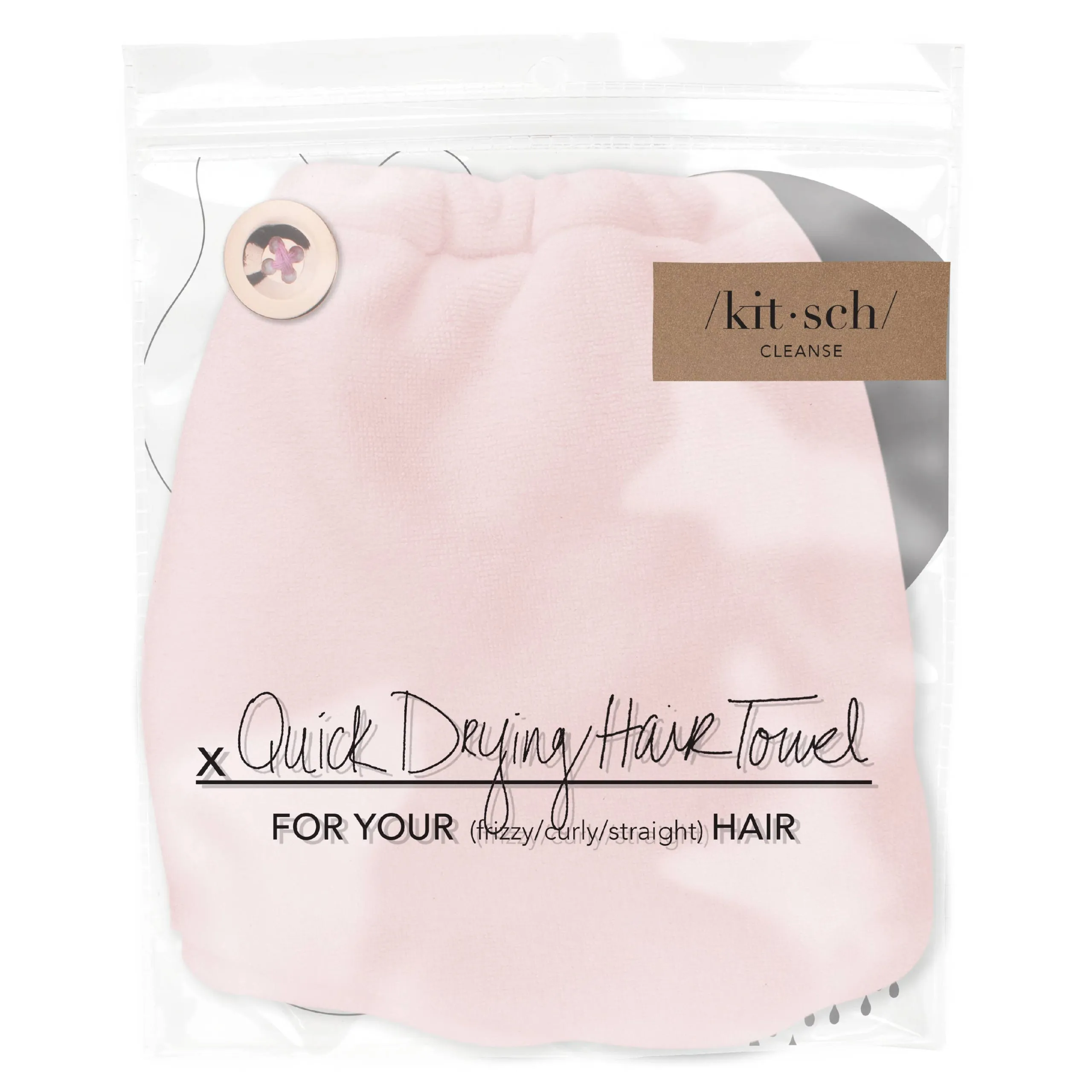 Microfiber Hair Towel - Quick Drying Hair Towel