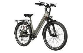 MOKWHEEL Asphalt ST 500 w Step Thru Ebike 27.5x2.4 Urban Electric Beach Cruiser eBike