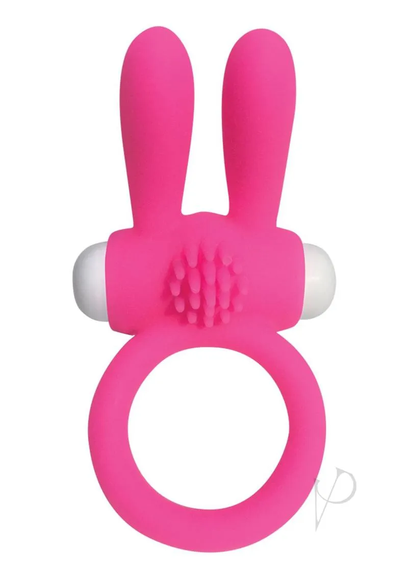 Neon Rabbit Ring Pink