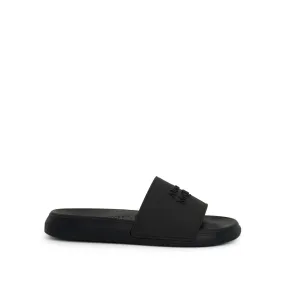 Oversized Pool Slide in Black