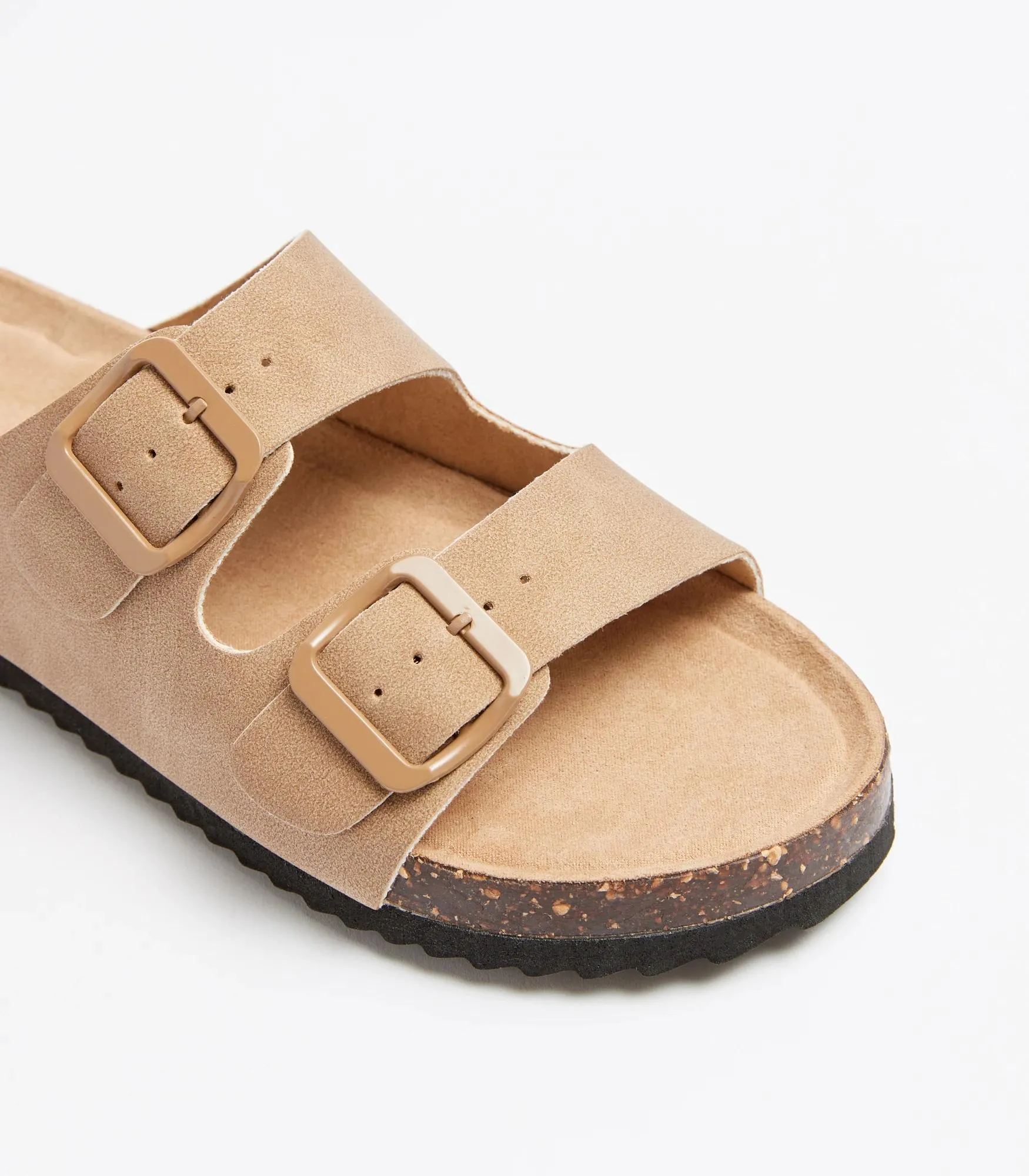 popular  Youth Moulded Cork Sandals - Tan/Brown