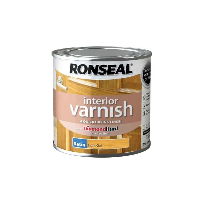 Ronseal Interior Varnish - (Matt/Satin)