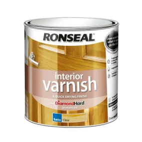 Ronseal Interior Varnish - (Matt/Satin)