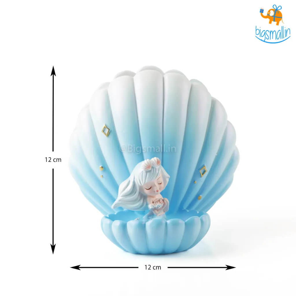 Sea Shell & Mermaid Desk Organizer