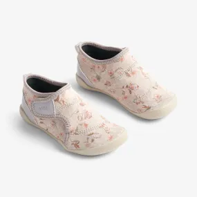 Shawn Beach Shoe | Baby - purple poppy flowers