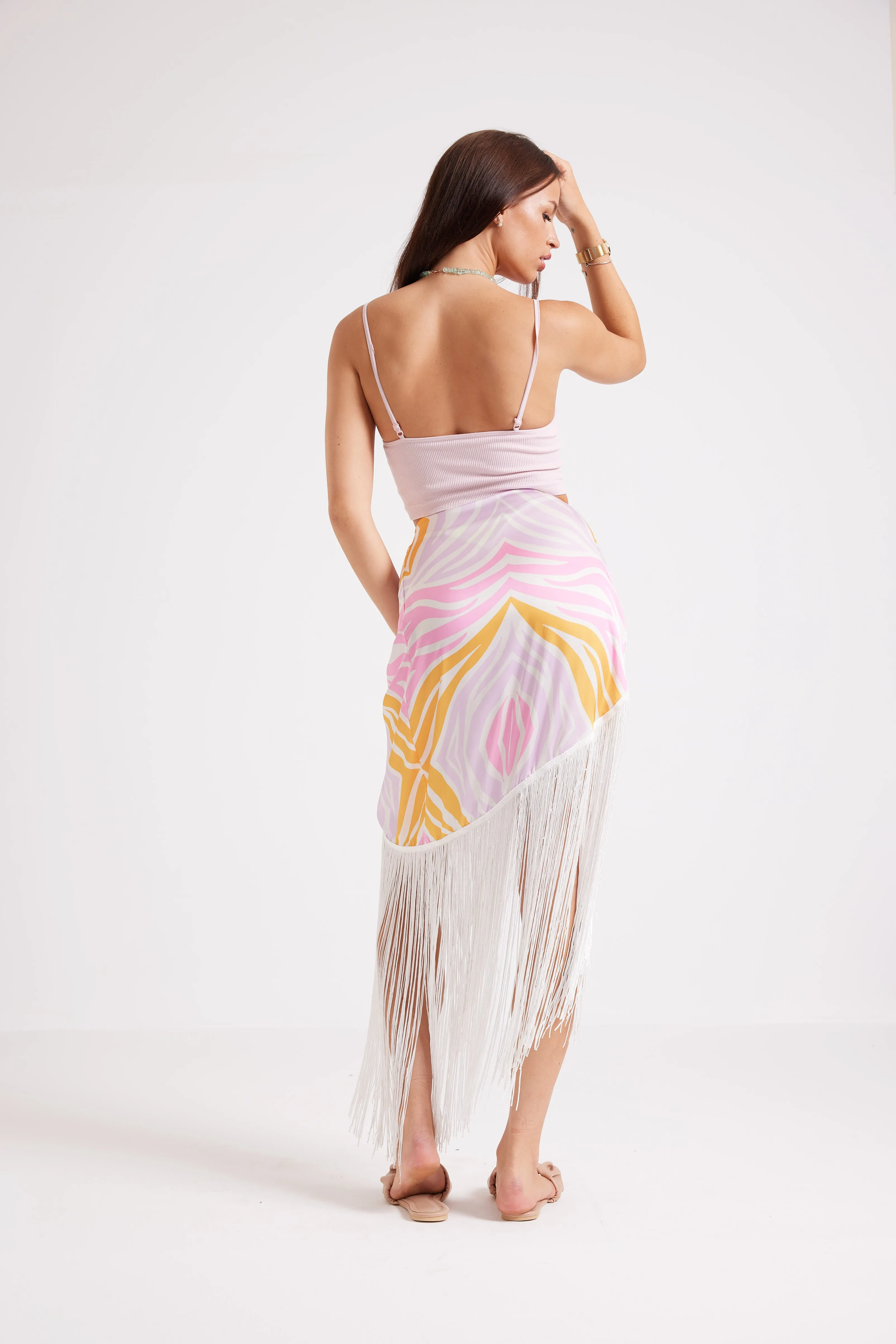 SWEET FANTASY BEACH COVER UP - PINK