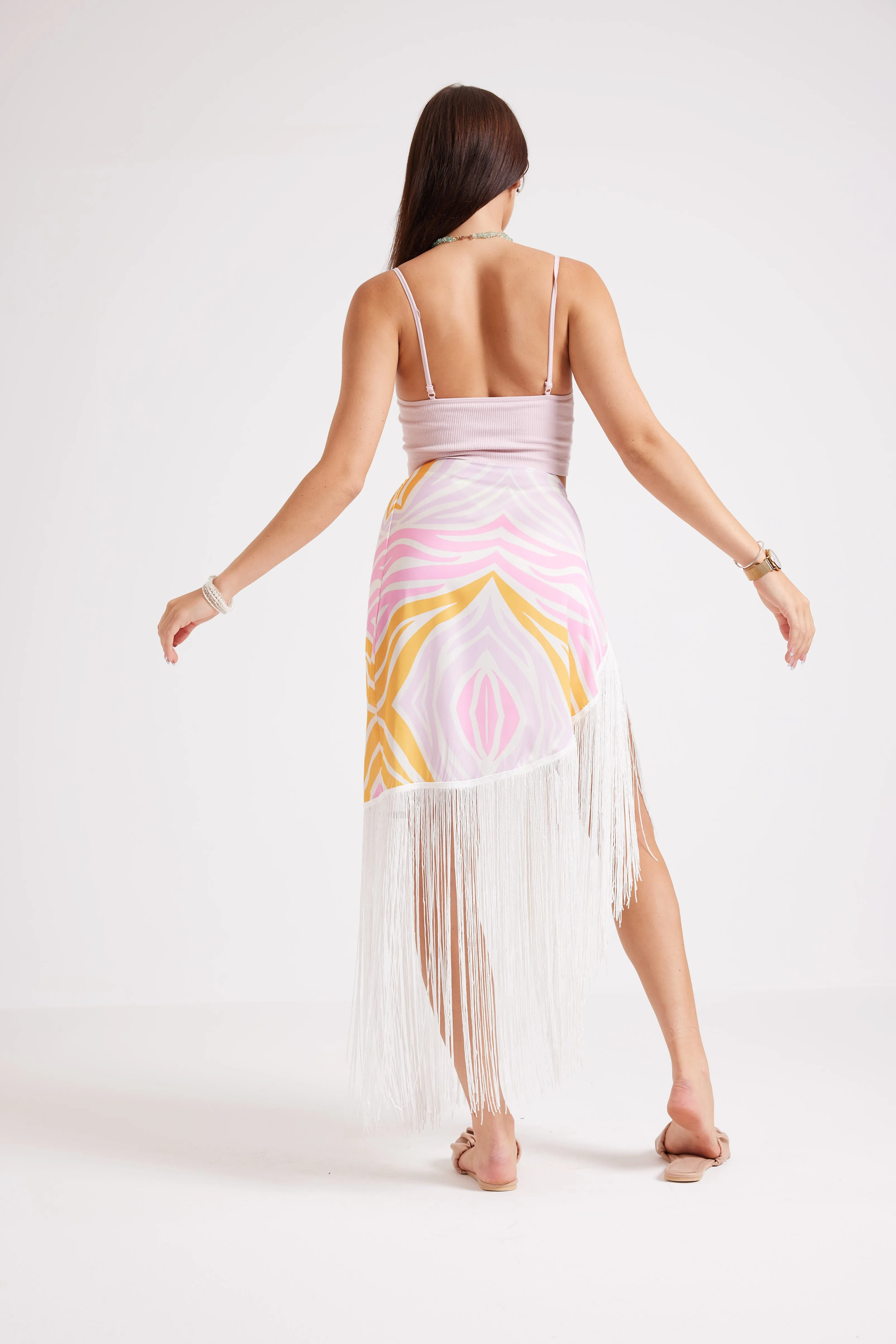 SWEET FANTASY BEACH COVER UP - PINK