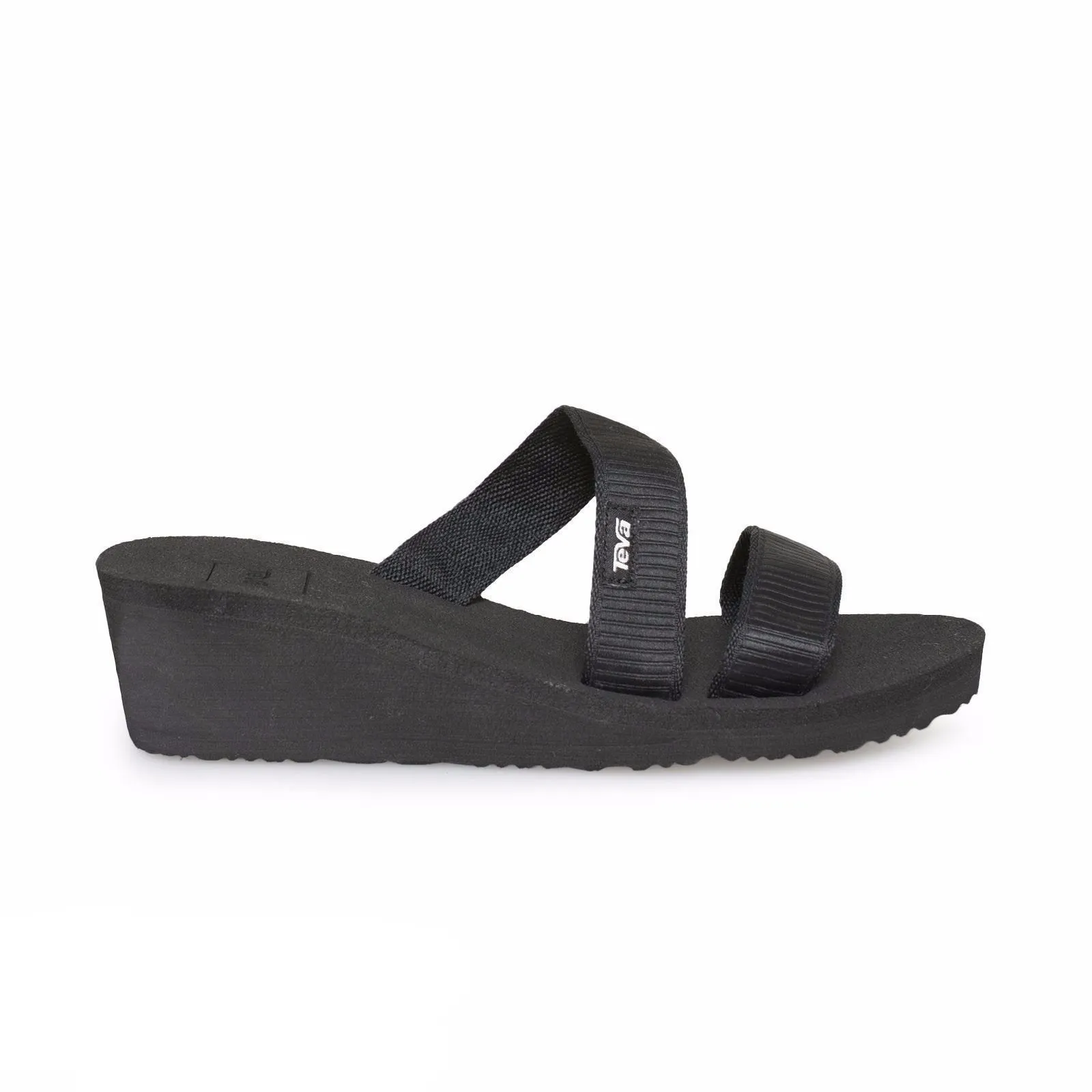 Teva Mush Mandalyn Wedge Loma Livy Black Sandals