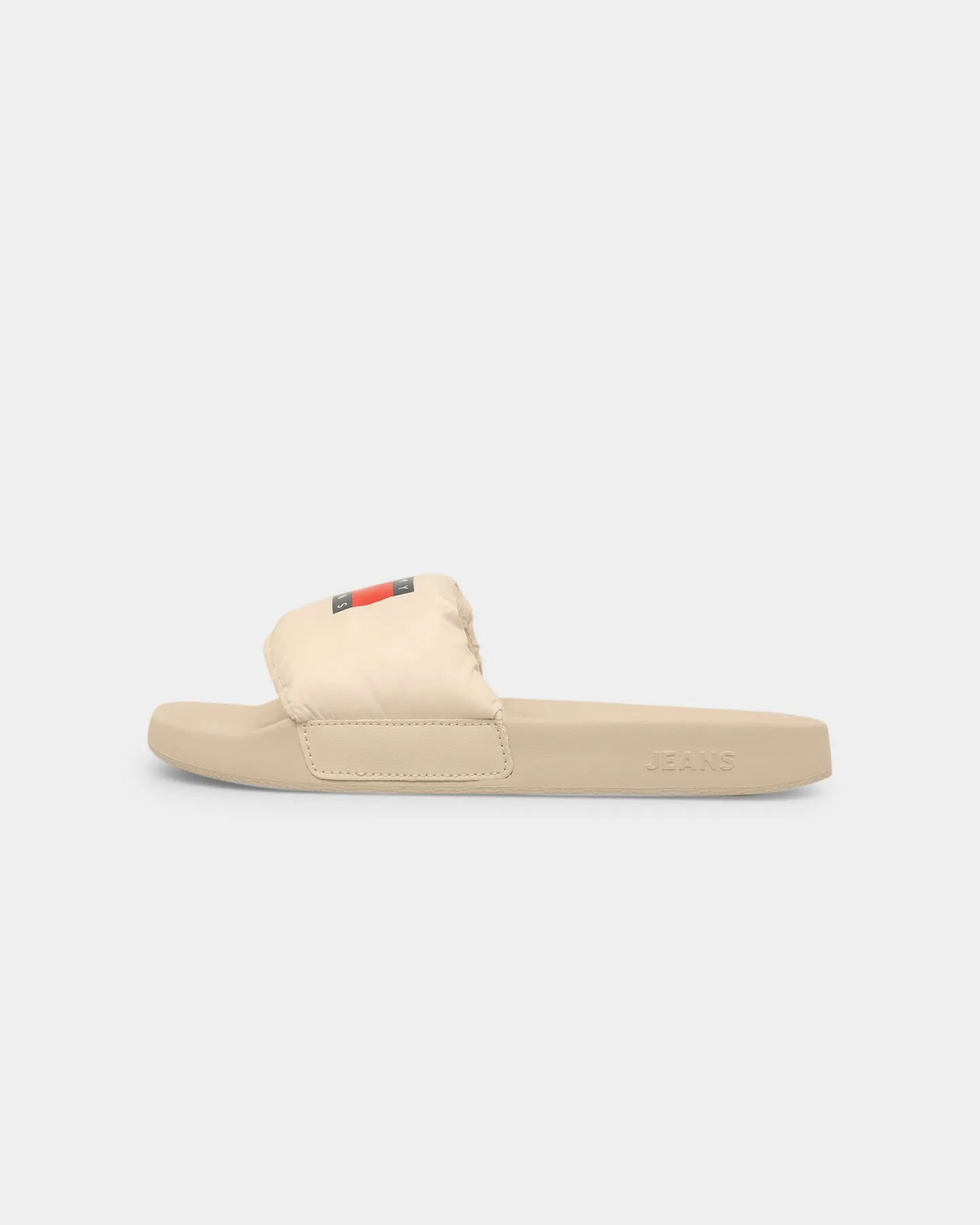 Tommy Jeans Women's Padded Pool Slide Stony Beige