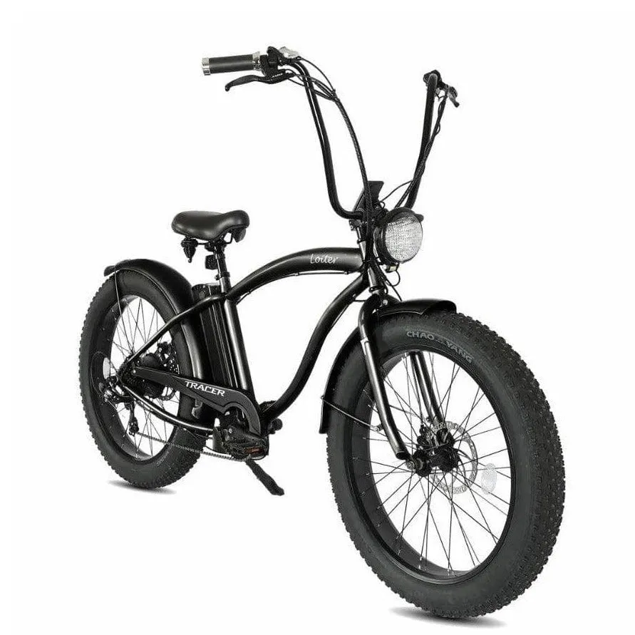 TRACER| LOITER 26" 7-Speed Triple Tree Fork Fat Tire Electric Bike