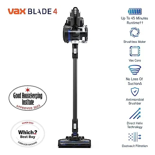 Vax Blade 4 Cordless Vacuum Cleaner  Up to 45min runtime