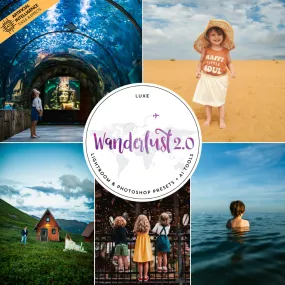 Wanderlust v2.0 Lightroom Presets & AI Tools – Desktop & Mobile