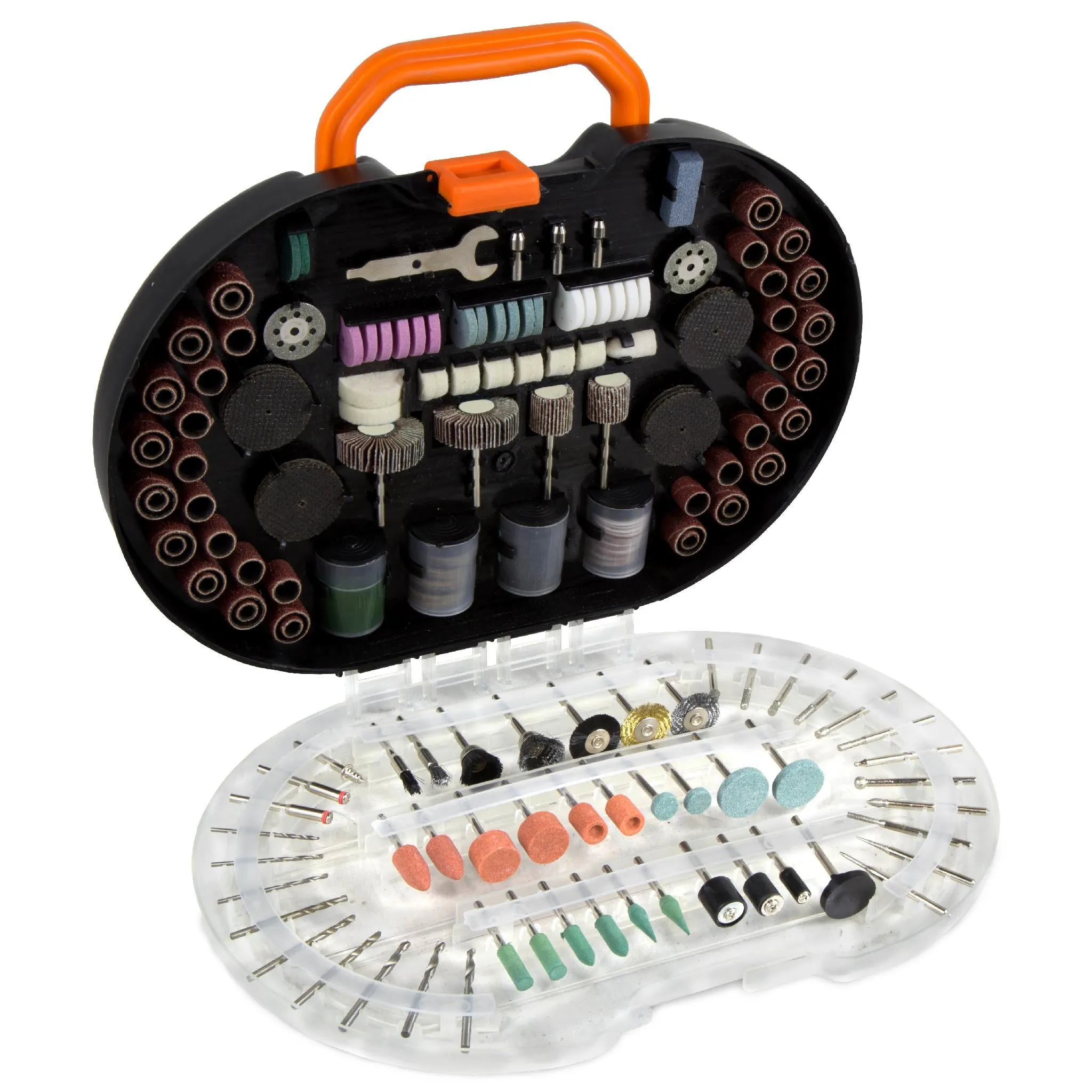 WEN 230327A 327-Piece Rotary Tool Accessory Kit with Carrying Case