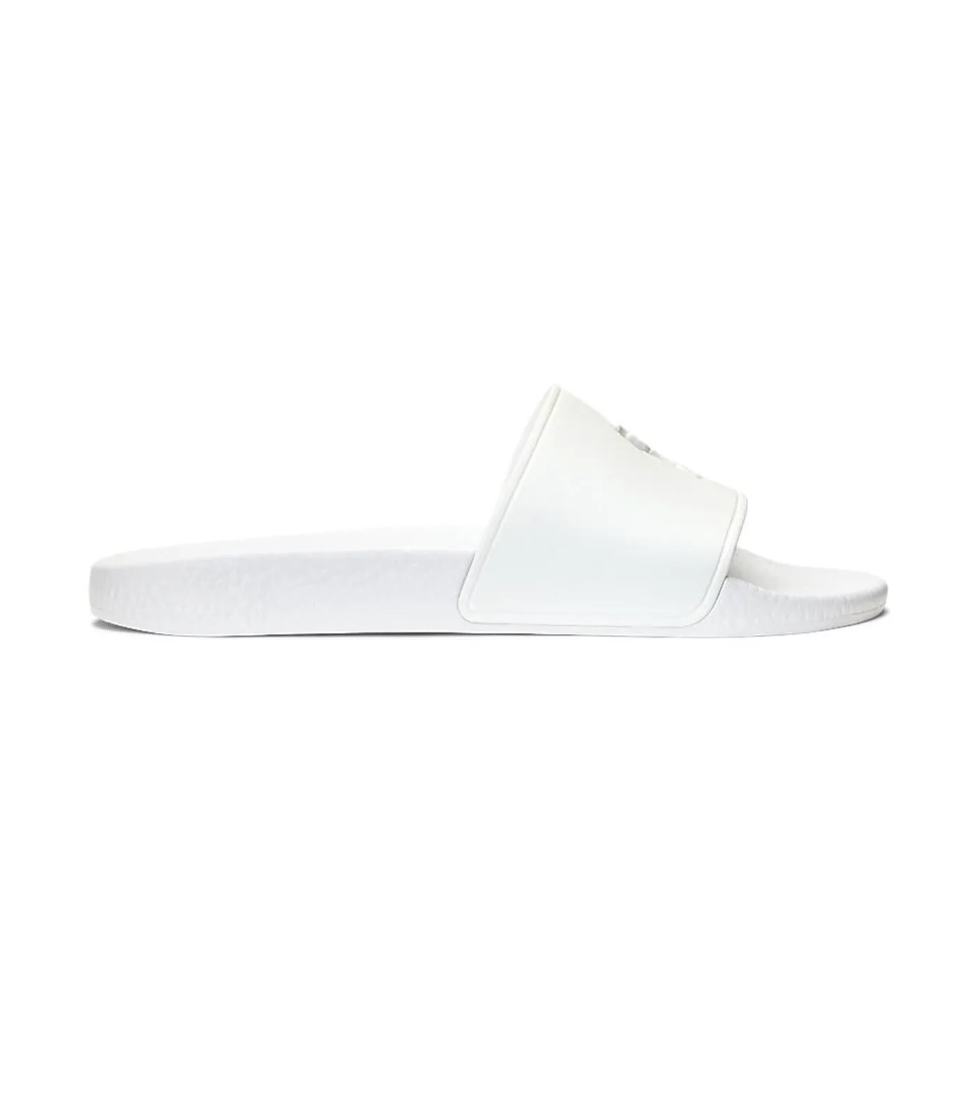 Women's Big Pony Slide Sandal White