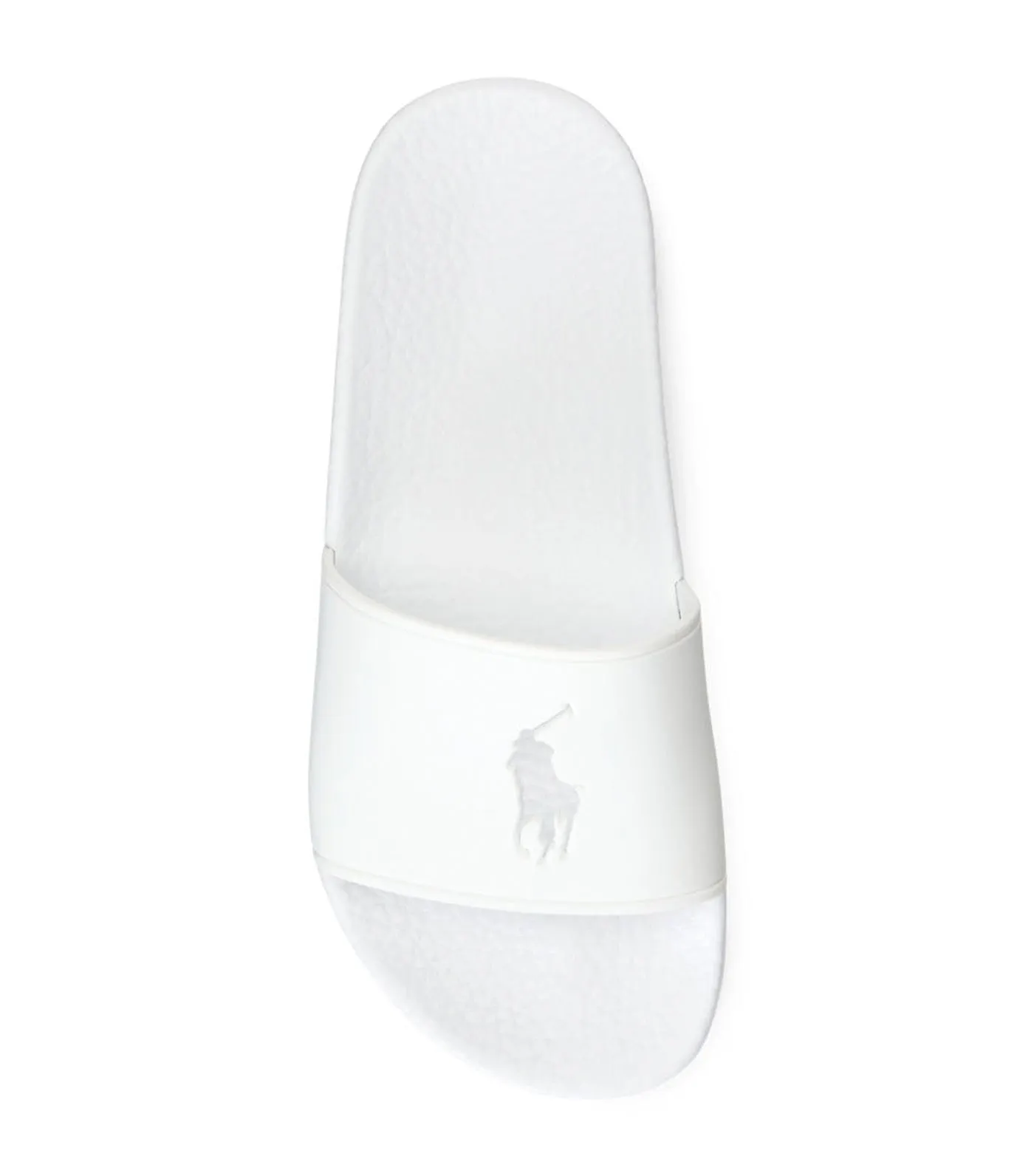 Women's Big Pony Slide Sandal White