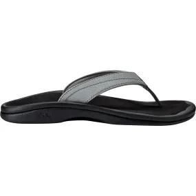 Women's OluKai Ohana Charcoal/Onyx Synthetic