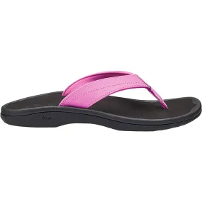 Women's OluKai Ohana Dragon Fruit/Black Synthetic